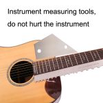 GNR2 Edelstahl-Maßlineal für den Hals einer Bassgitarre, Single Teeth, Single Teeth + Leveling Ruler – Bild 5