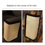 Natürliches Sisal-Haustier-Katzenkratzbrett, Katzenkratzpad, Sofaschutz, Beige Handrail Pad, Beige With Nails, Beige Ordinary Sty – Bild 6