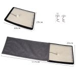 Natürliches Sisal-Haustier-Katzenkratzbrett, Katzenkratzpad, Sofaschutz, Beige Handrail Pad, Beige With Nails, Beige Ordinary Sty – Bild 7