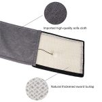 Natürliches Sisal-Haustier-Katzenkratzbrett, Katzenkratzpad, Sofaschutz, Beige Handrail Pad, Beige With Nails, Beige Ordinary Sty – Bild 8