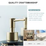 400 ml Badezimmer-Handseifenflasche, Duschgelflasche, Keramikabfüllung – Bild 4