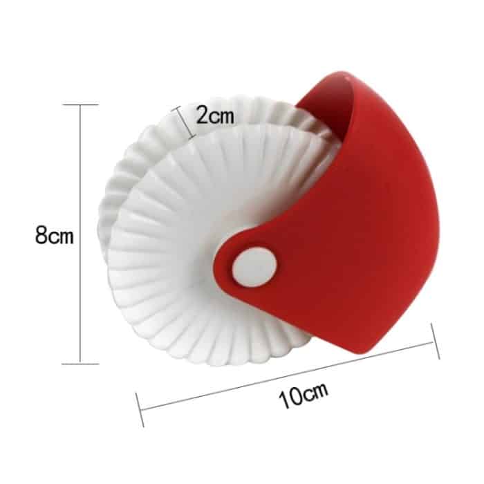 Backwerkzeuge Pasta-Schneidrad Saumrad Manueller Nudelschneider Rollermesser Kreative Küchenhelfer – Bild 2