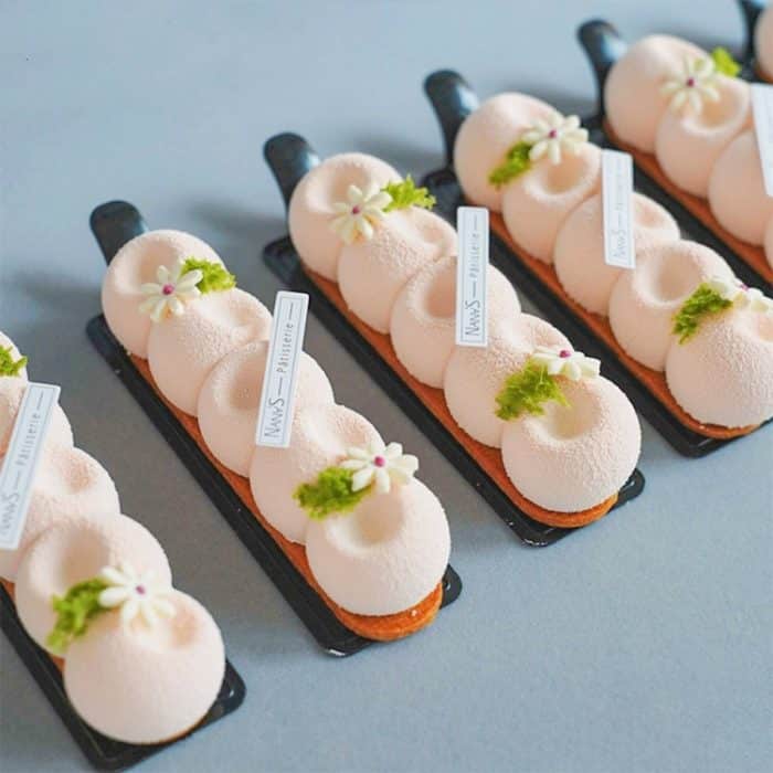 6 Konkav-Kugel-Streifen-Kuchen-Form DIY Backen Dessert Mold – Bild 5