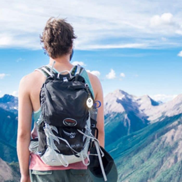 Tragbares Mini-Ultraschall-Abwehrmittel für den Außenbereich, Insektenschutz und Mausschutz für Camping-Aktivitäten im Freien, Mini Insect Repellent White – Bild 5