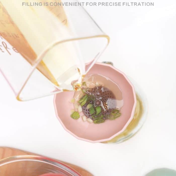 3 PCS TM21004 Multifunktionaler tragbarer Trichter Mini-Ölleck mit kleinem Kaliber, Small Caliber Oil Leak(Yellow & Navy), Small Caliber Oil Leak(White & Orange), Small Caliber Oil Leak(Light Green & Dark Green), Small Caliber Oil Leak(Pink & Purple) – Bild 4