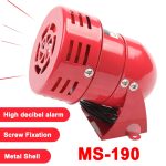 MS-190 Mini Motor Alarm Windschraube Summer – Bild 6
