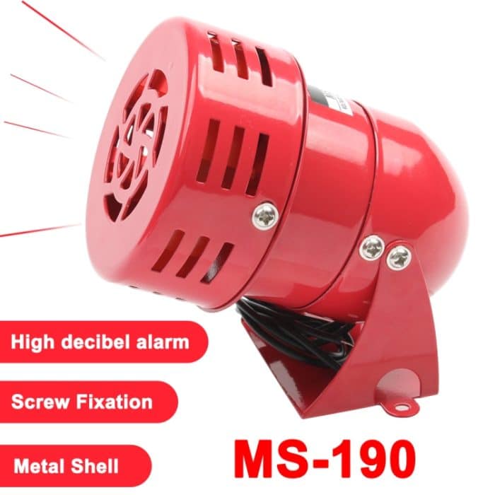 MS-190 Mini Motor Alarm Windschraube Summer – Bild 6