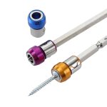 Vollmetall-Schraubendreherkopf plus Magnet, CQ-24 Blue, CQ-24 Purple, CQ-24 Orange – Bild 8