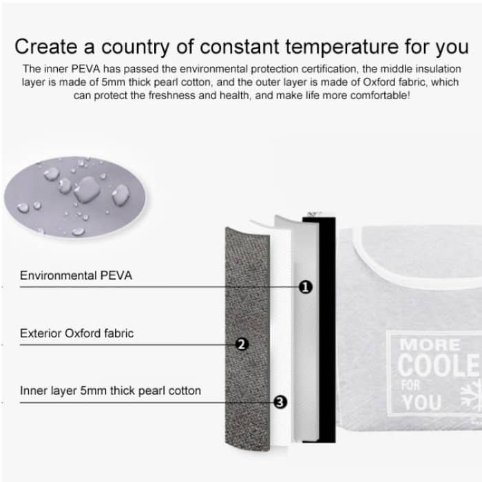 Tragbares Studenten-Mittagessen im Freien, tragbare Isolierung für Kinder, niedliche Studenten-Lunchbox-Tasche – Bild 3