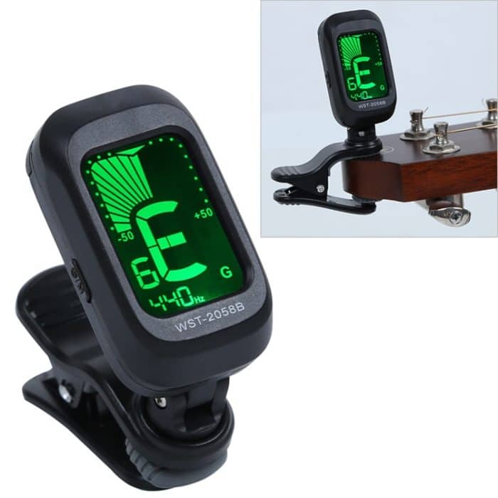 TBD0422593901A.jpg Little Angel WST-2058B Gitarren-Kapodaster, elektronisches Stimmgerät, 5×3.7×2.7cm – Bild 1