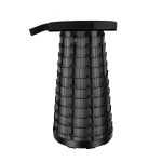 Tragbarer klappbarer Teleskop-Kunststoffhocker für den Außenbereich, Camping, Angeln, Gartenhocker, 47cm(Black), 47cm(Red), 47cm(Yellow), 47cm(Green), 47cm(Purple) – Bild 2