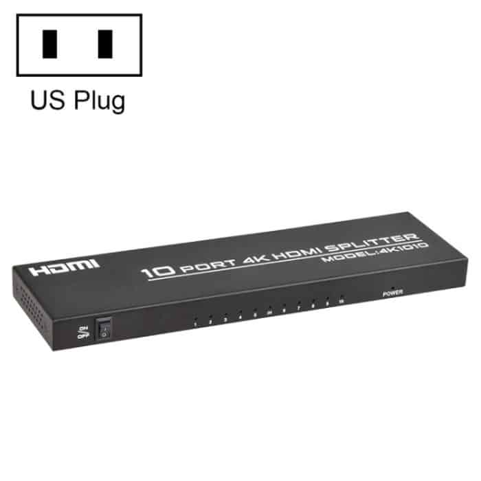 TBD0422755302A.jpg FJGEAR FJ-SM1010 30 Hz HDMI 4K HD Audio- und Video-Splitter, FJ-SM1010 US Plug, FJ-SM1010 EU Plug – Bild 1