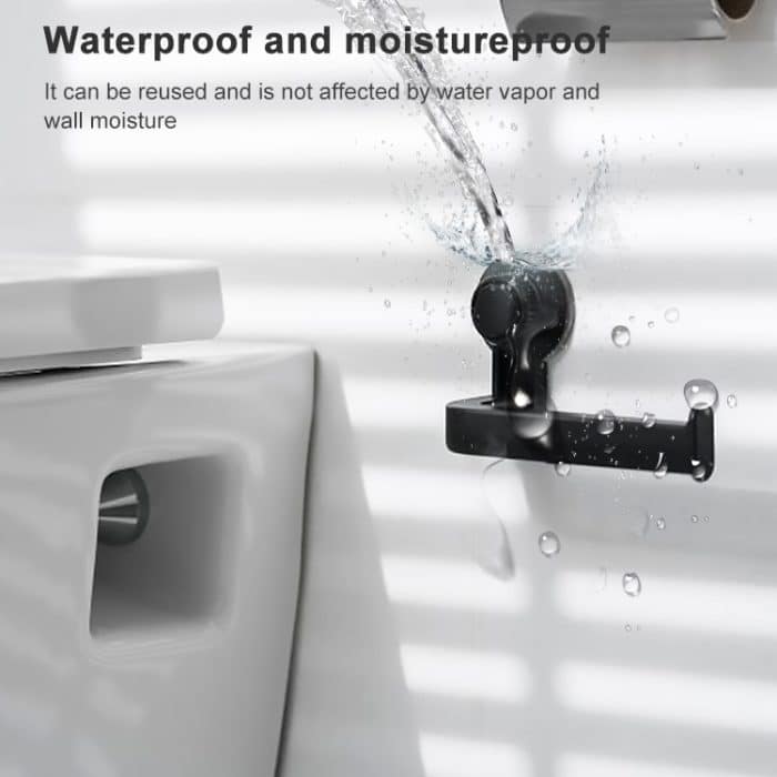 Toilettenpapierhalter, Saugnapf, Wandmontage, abnehmbares Rack – Bild 6