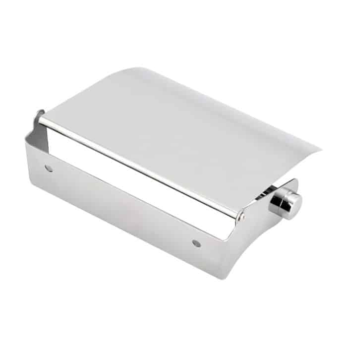 Wand befestigte Gewebe-Halter-Edelstahl-Badezimmer-Rollen Tissue Box Toilettenpapierhalter – Bild 3