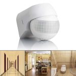 Ball Shape Long Distance IP54 Wasserdichter Infrarot-Sensor-Schalter-Detektor für den menschlichen Körper im Freien, AC 110-220 V