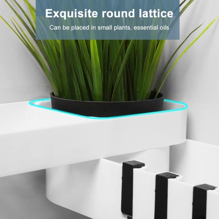 2 PCS Bad Zubehör Dusche Regal Nahtlose Rotierenden Stativ Nahtlos Leuchten Lagerung Rack Küche Stativ – Bild 6