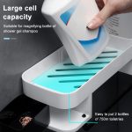 2 PCS Bad Zubehör Dusche Regal Nahtlose Rotierenden Stativ Nahtlos Leuchten Lagerung Rack Küche Stativ – Bild 10