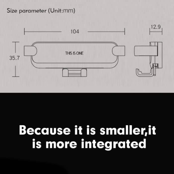 Auto-Klimaanlagen-Luftauslass-Handyhalter, Black Upgrade Pro Metal, Red Upgrade Pro Metal, Gold Upgrade Pro Metal, Gray Upgrade Pro Metal – Bild 2