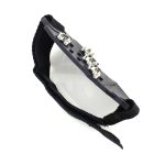 1 Paar rutschfeste Schuhüberzüge aus Silikon mit 5 Zähnen zum Schnüren, für den Außenbereich, für Eis, Schnee, Boden – Bild 6