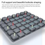 Luftkissen 3D Airbag Atmungsaktives Büro Schönes Gesäßkissen Dekompressionsmassagekissen – Bild 5