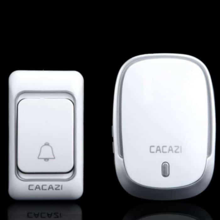 CACAZI K01 Pager Wireless Smart Music Türklingel, zufällige Farblieferung, US / EU / UK Stecker – Bild 3