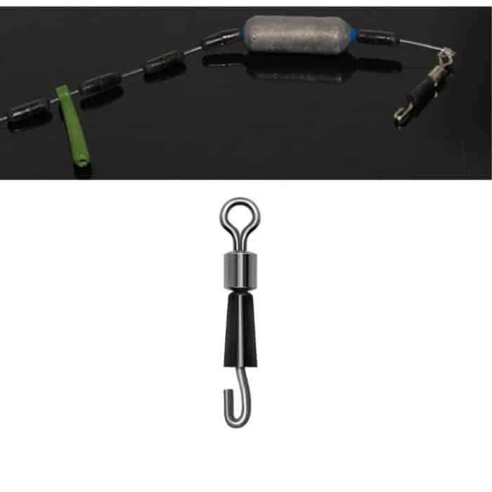 50 Stück Angelausrüstungszubehör, schnelle Strangklemme, 1.3 CM, 1.4 CM, 1.5 CM – Bild 1