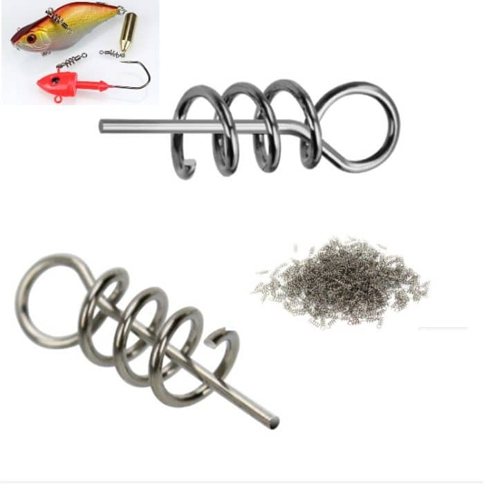 Luya Zubehör Federstift für Lock Pin Soft Bait, 1.5CM 50 PCS, 3.5CM 50 PCS, 1.5CM 100 PCS, 3.5CM 100 PCS – Bild 2