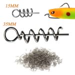 Luya Zubehör Federstift für Lock Pin Soft Bait, 1.5CM 50 PCS, 3.5CM 50 PCS, 1.5CM 100 PCS, 3.5CM 100 PCS – Bild 3