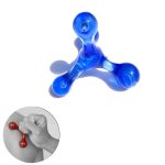 Frosch-Massagegerät, manuelles Balance-Vier-Ball-Massagegerät, Taillenmassageball, H-shaped Light Blue, H-shaped Light Pink, Four-ball Pink, Four-ball Blue, Four-ball Green, Four-ball Red – Bild 2