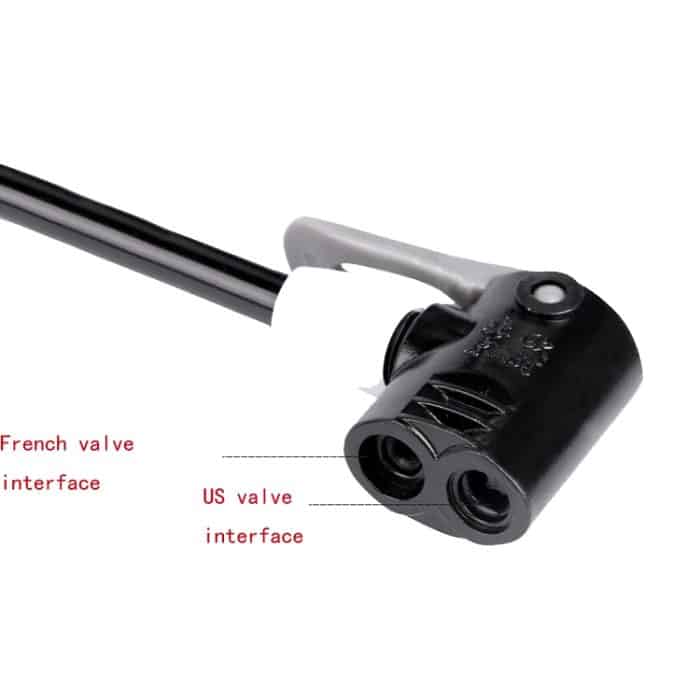 2 PCS WHEEL UP Mini Tragbares Fahrrad Hochdruckpumpe Haushalts-Handpumpe – Bild 6