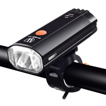 WHEEL UP USB wiederaufladbare LED-Fahrradscheinwerfer, Mountainbike-Frontlichter, 450 lumens, 800 lumens