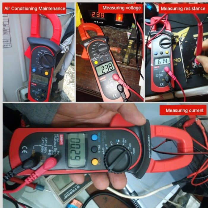 UNI-T UT201 400 A Digitales Zangenmultimeter AC/DC-Spannungsprüfer – Bild 6