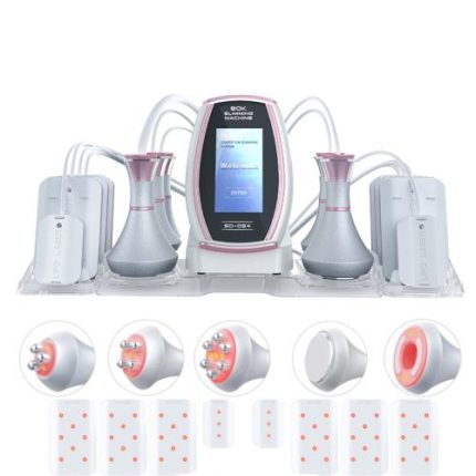 6 in 1 80K Ultraschall-Kavitations-Vakuum-Radiofrequenz-Lipo-Laser-Schlankheitsgerät, US Plug, EU Plug, UK Plug, AU plug