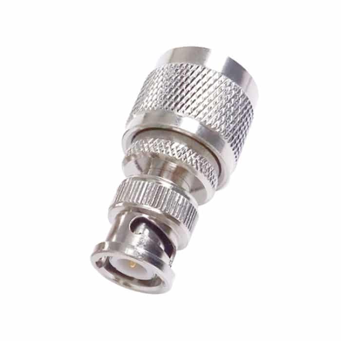 TBD04234702.jpg BNC-Stecker auf UHF-PL259-Stecker, gerader HF-Koax-Adapter-Konverter – Bild 1