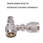 BNC-Stecker auf UHF-PL259-Stecker, gerader HF-Koax-Adapter-Konverter – Bild 6