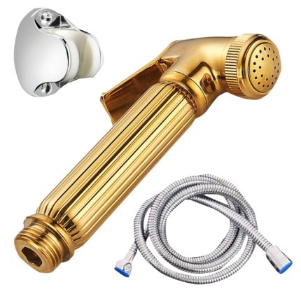 Multifunktionale Frauen-Waschmaschinen Druck mit Wasser-Stopp-Frauen-Waschdüsen-Set, B Set Gold, B Set Black Antique, B Set Chrome, B Set Antique