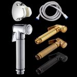 Multifunktionale Frauen-Waschmaschinen Druck mit Wasser-Stopp-Frauen-Waschdüsen-Set, B Set Gold, B Set Black Antique, B Set Chrome, B Set Antique – Bild 2