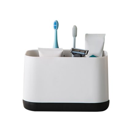Abnehmbares Regal zur Aufbewahrung von Zahnbürsten und Zahnpasta für Toilettensets