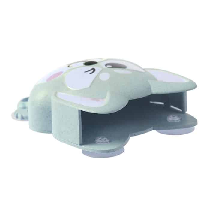 Cartoon-Hunde-Saugwand-Zahnbürsten-Zahnpasta-Regal, Größe: 16 x 14 x 5 cm – Bild 2