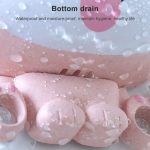 Cartoon-Hunde-Saugwand-Zahnbürsten-Zahnpasta-Regal, Größe: 16 x 14 x 5 cm – Bild 8