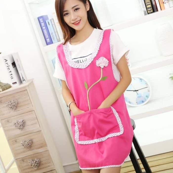 Schöne Prinzessin Nail Beauty Schürze Kaffee Restaurant Arbeitskleidung – Bild 5