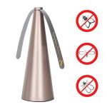 Multifunktionaler Lüfterflügel, automatischer Fliegenfänger, Mückenschutz, Gold, Black, Silver