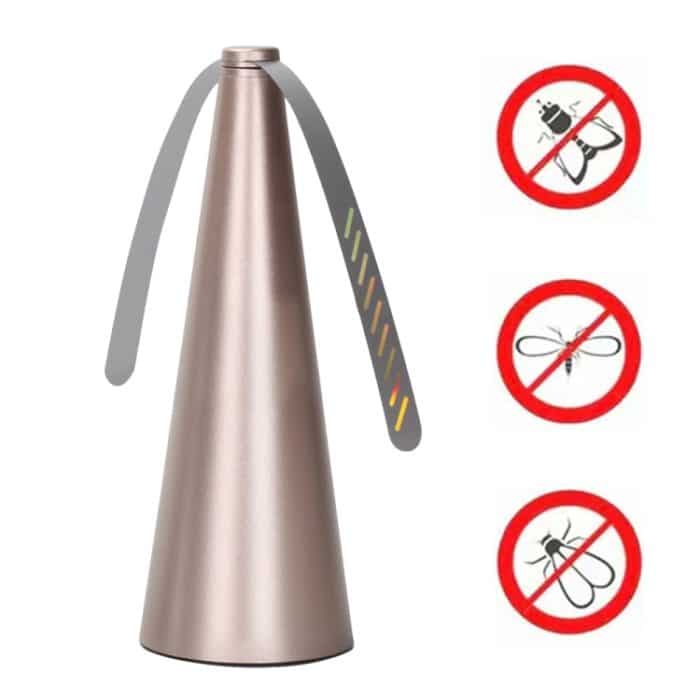 TBD0423748701J.jpg Multifunktionaler Lüfterflügel, automatischer Fliegenfänger, Mückenschutz, Gold, Black, Silver – Bild 1