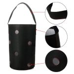 Vlies-Pflanzbeutel aus Filz zum Aufhängen von Erdbeeren mit nackten Wurzeln, 22 x 38 cm, 50 x 30 x 25 cm – Bild 4