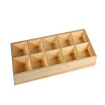 Sukkulente Holz-Aufbewahrungsbox, Landschaftsgarten-Dekoration, 3 Cells, 5 Cells, 6 Cells, 10 Cells – Bild 2