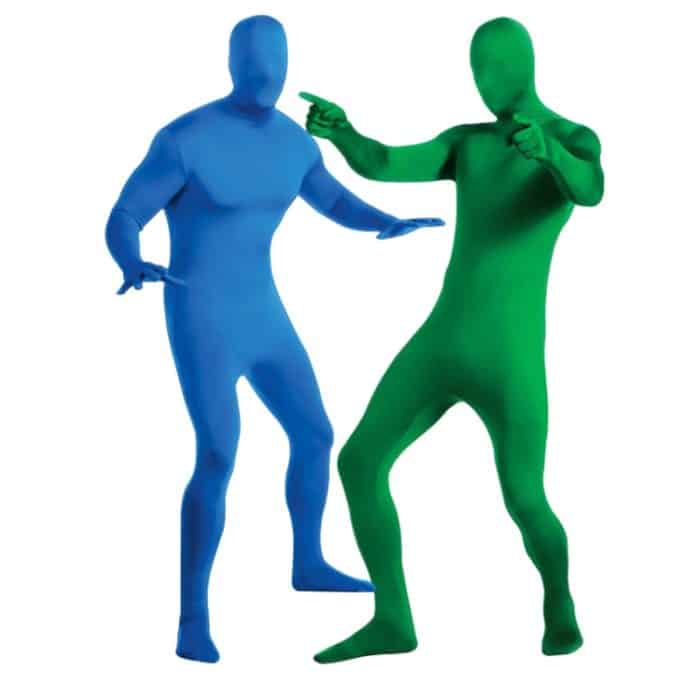 Foto Stretchy Body Green Screen Anzug Video Chroma Key Enger Anzug, 160cm, 170cm, 180cm – Bild 2