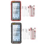 ANENG 681 LCD-Digitalanzeige, intelligenter automatischer Bereich, wiederaufladbares Multimeter, 681 Red, 681 Black – Bild 2