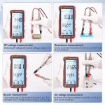 ANENG 681 LCD-Digitalanzeige, intelligenter automatischer Bereich, wiederaufladbares Multimeter, 681 Red, 681 Black – Bild 11