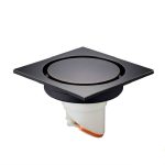 Küche Toilette Kanal Deodorant Anti-Überschwemmung Anti-Geruch Unsichtbarer Bodenablauf, Black Bronze, Brushed Silver, Bronze, Chrome Finish