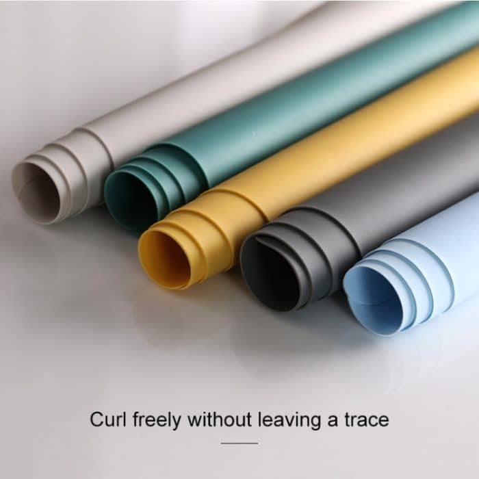 Nordischer Stil, lebensmittelechtes Silikon-Pad, Geschirr, umweltfreundliches Isolierpad, Tischset, Green, Orange, Beige, Sky Blue, Dark Gray – Bild 3